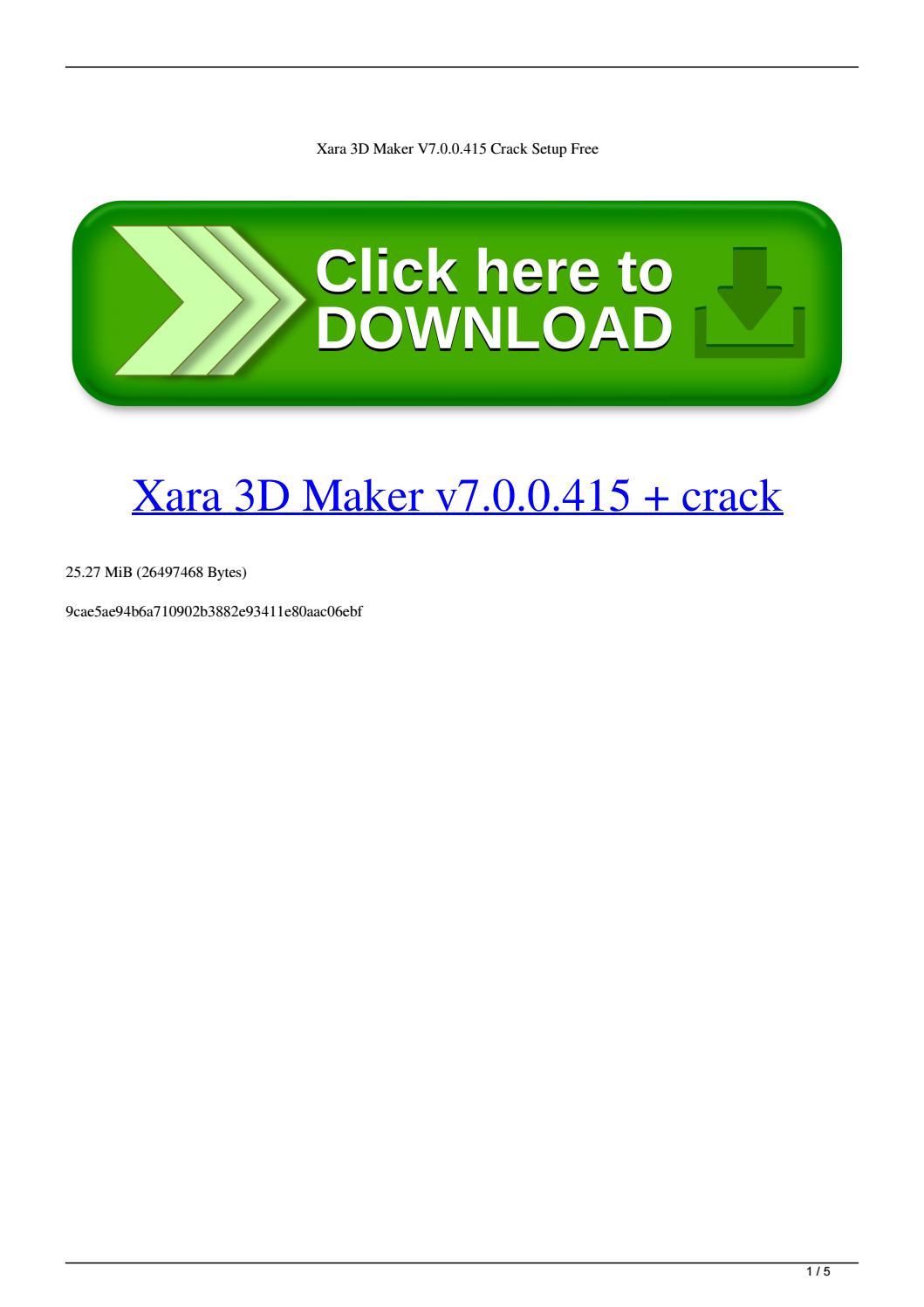 xara 3d free download full version with crack